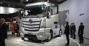 Компания FOTON представила новое поколение грузовых автомобилей на Грузовом Автосалоне IAA 2016 в Ганновере.